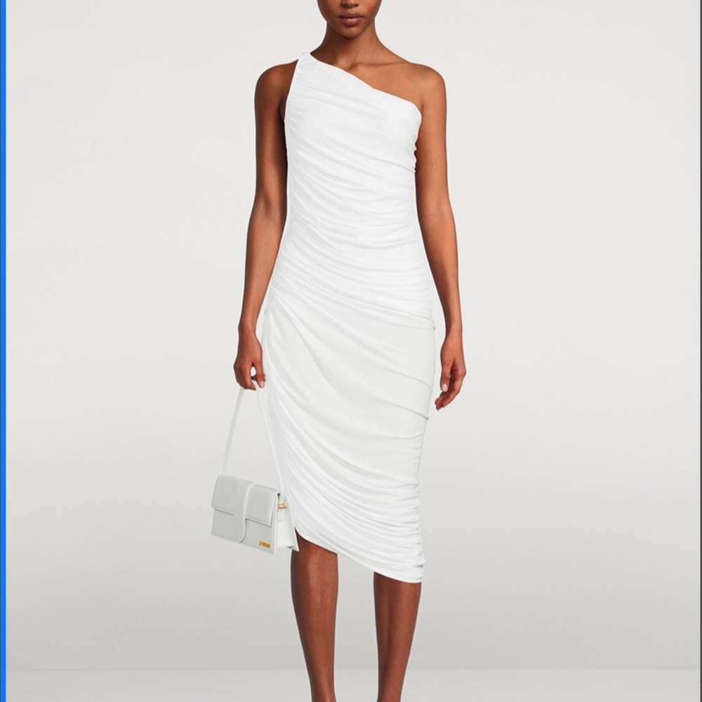 Norma Kamali NWT Diana one shoulder dress